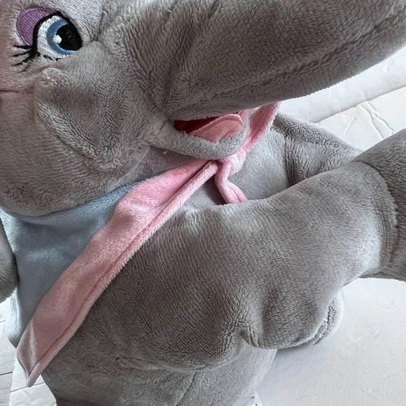 Disney Parks Mrs. Jumbo Plush in Gray Pink Blue - Picture 10 of 10